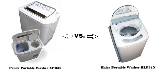 Compare Portable Washing Machines: Panda XPB36 or Haier HLP21N? - Top