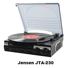 Jensen JTA-230 Turntable