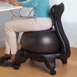 Balanced Ball Chairs With No Built-in Adjustments
