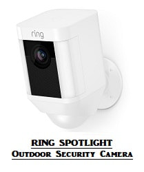 Ring Stick Up Outdoor Security Camera