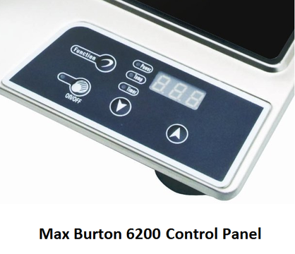 Max Burton 6200 Control Panel