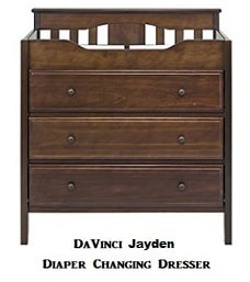 Da Vinci Jayden Diaper Changing Dresser 