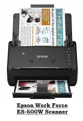 Epson WorkForce ES-500W Scanner