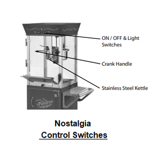 Nostalgia CCP510 Control Switches