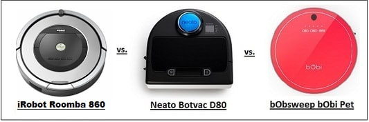 Roomba vs. Neato vs. bObi Pet