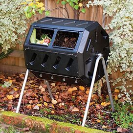  FCMP Outdoor IM4000 Dual Chamber Tumbling Composter 
