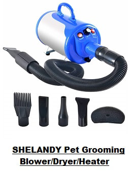  Shelandy Pet Grooming Blower/Dryer/Heater