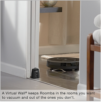 Roomba Viurtual Wall in Action