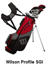 Wilson Profile SGI Golf Clubs Bag